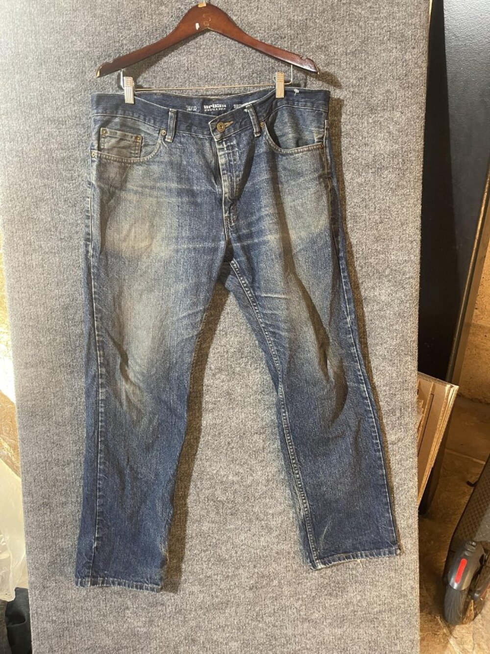 Urban Pipeline Jeans Mens 38x32 Blue Medium Wash Regular Straight Denim Pants